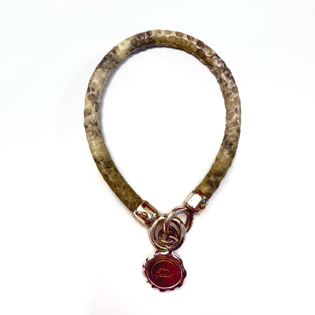 Henri Bendel Snakeskin Charm Bracelet 35$